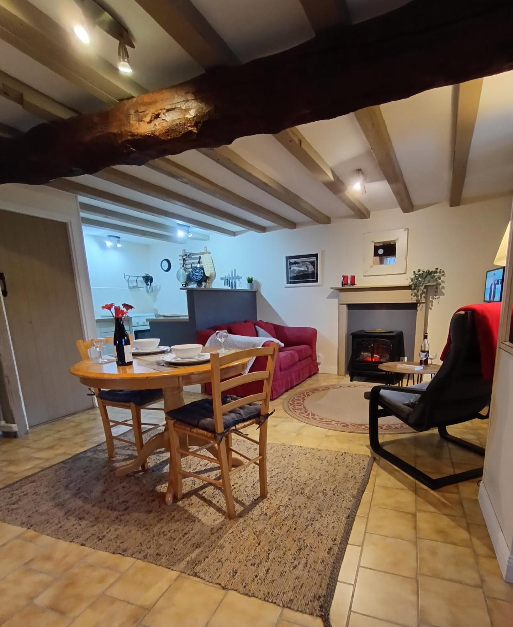 La Vieille Ferme Villa Donnay Bagian luar foto