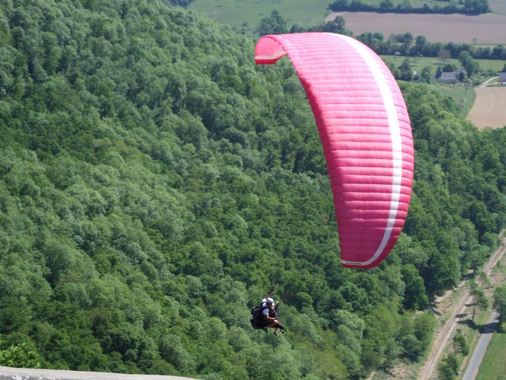 La Vieille Ferme Villa Donnay Bagian luar foto